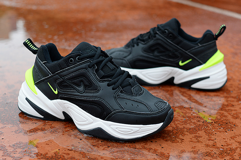Nike Air M2K Tekno Black Green For Women